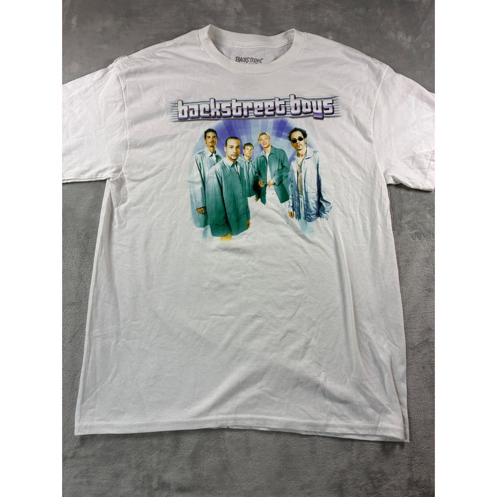 Backstreet Boys Millennium White Graphic T-Shirt Mens Size M/L 2024 Print